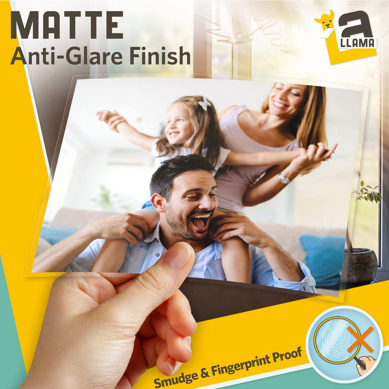 Matte Thermal Laminating Pouches, 9 x 11.5 Inches, 3 Mil Thick, Matte Finish, 50 Pack, Fitted for Letter Size Laminating Sheets 8.5 x 11 9" x 11.5", 50 PCs, Matte