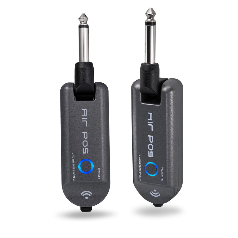[AUSTRALIA] - MOOER Air P05 Wireless System Instruments Tansmitter and Reciever for Electric Guitar, Bass, Acoustic Guitar, Audio Mixer, Amplifier, Pedalboard with 1/4" Instruments Plug 