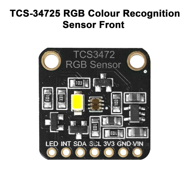 TCS-34725 RGB Light Colour Module AYWHP 2 Pieces RGB Light Colour Sensor Colour Detection Sensor Colour Meter Photoelectric Sensor Compatible with Arduino