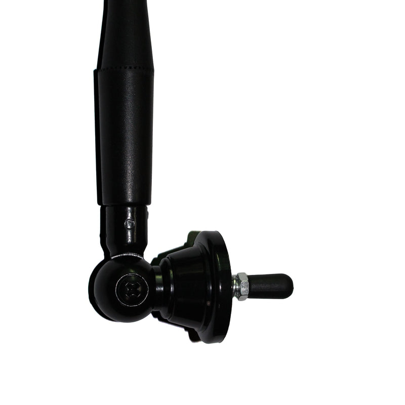 Herdio Waterproof Marine Antenna Rubber Duck Dipole Flexible Mast FM AM Antenna for Boat Radio Car ATV UTV RZR SPA-Black Black