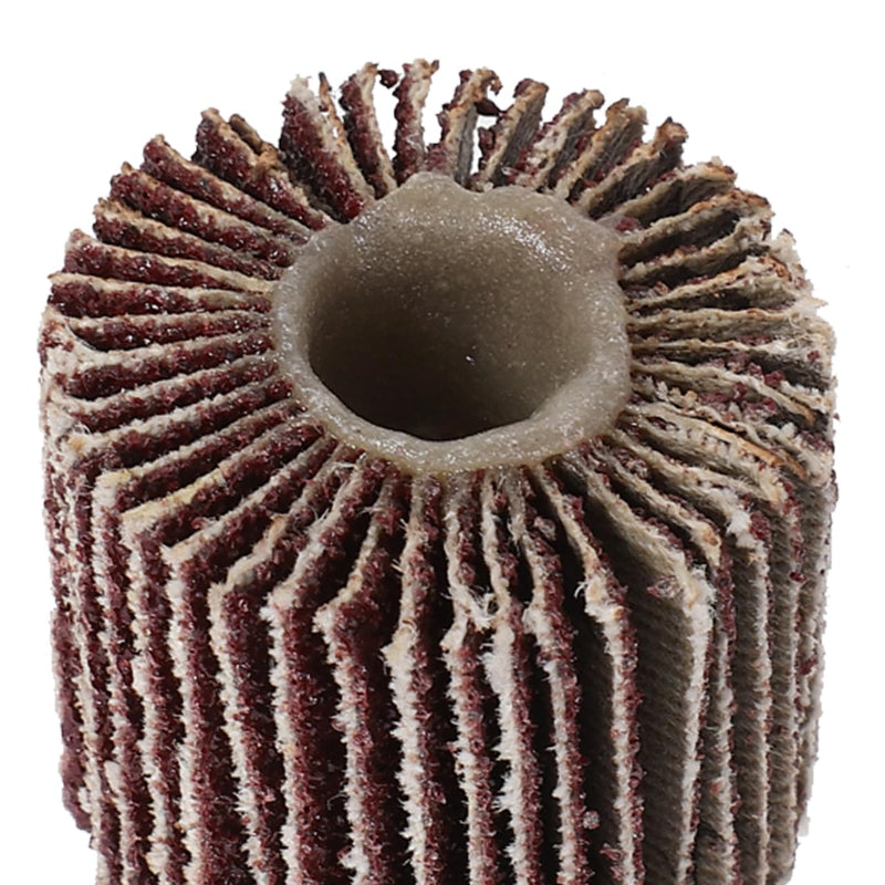 DECOMELODY 8 x Electric Straight Grinder Sanding Disc Abrasive Wheel Slat Grinding Wheel for Drill Car Silicon Carbide Grinding Wheel Wire Flap Wheel Steel