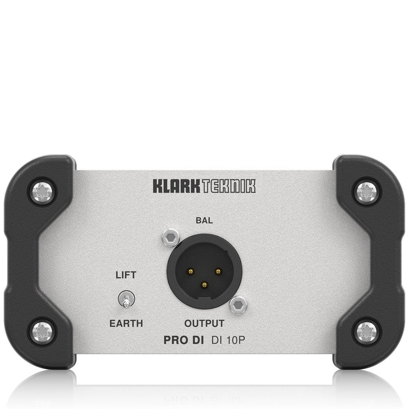 Klark teknik PRO DI DI 10P Passive DI Box with Stereo Input/Summed Mono Output, Midas Transformer and Extended Dynamic Range