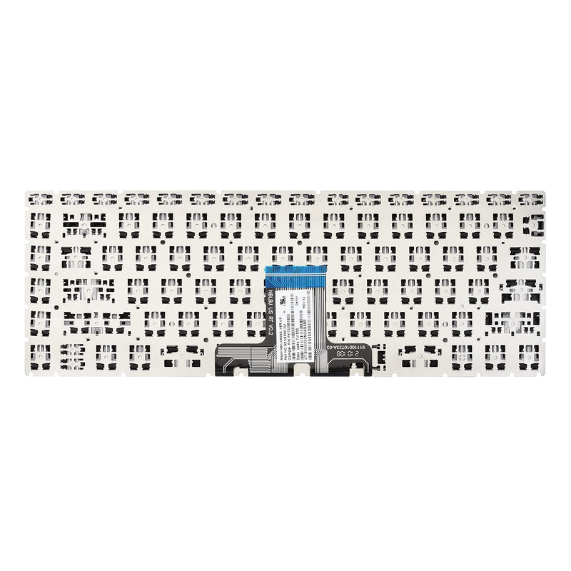 SUNMALL Replacement Keyboard Compatible with HP 14-CK 14-CD 14-cm 14-DG 1 Black US Layout (Black Without Backlit) Black without Backlit