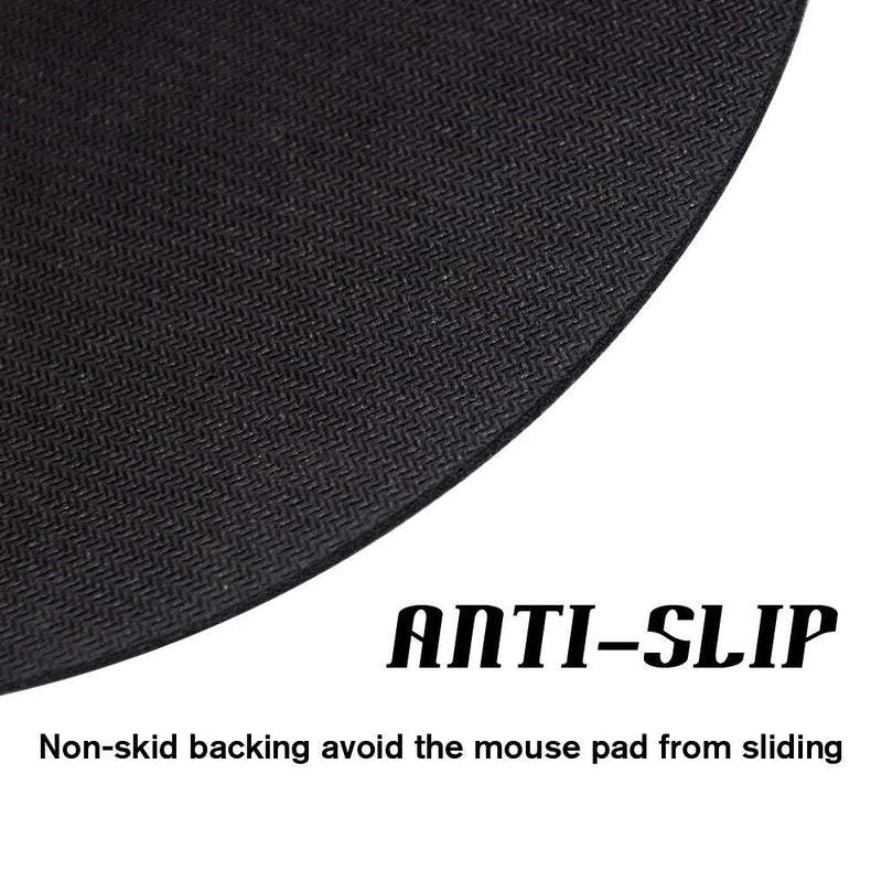 Cat Custom Mouse Pad Gaming Mat Keyboard Pad Waterproof Material Non-Slip Personalized Round Mouse pad (7.8x7.8x0.08Inch)