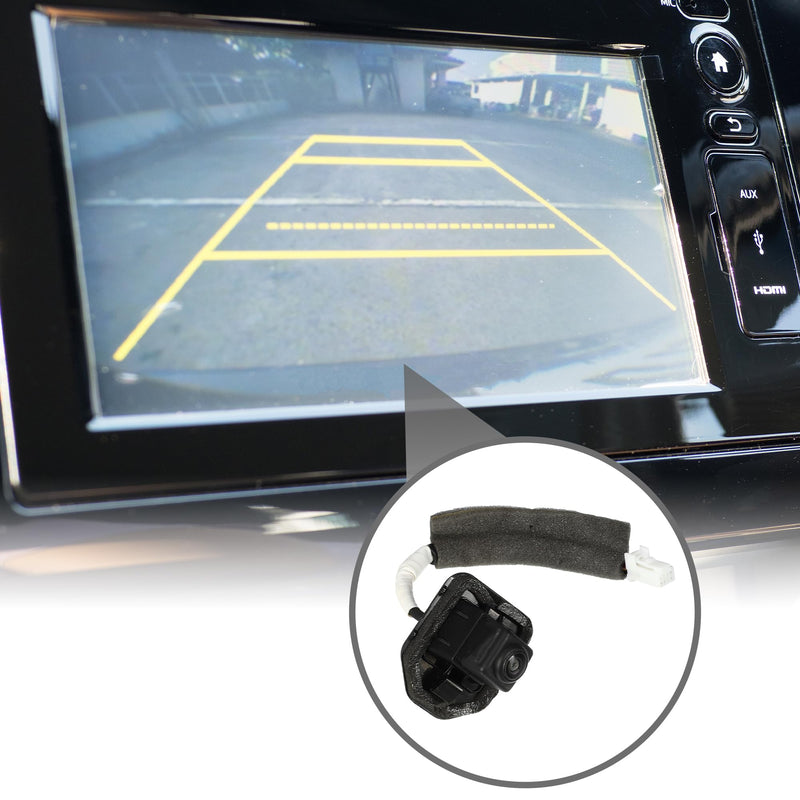 Rear View Back Up Camera No.28442-3TA0B - Car Rear Park Assist Reverse Camera - for Nissan Altima 2013-2015 Plastic Black - 1 Pc