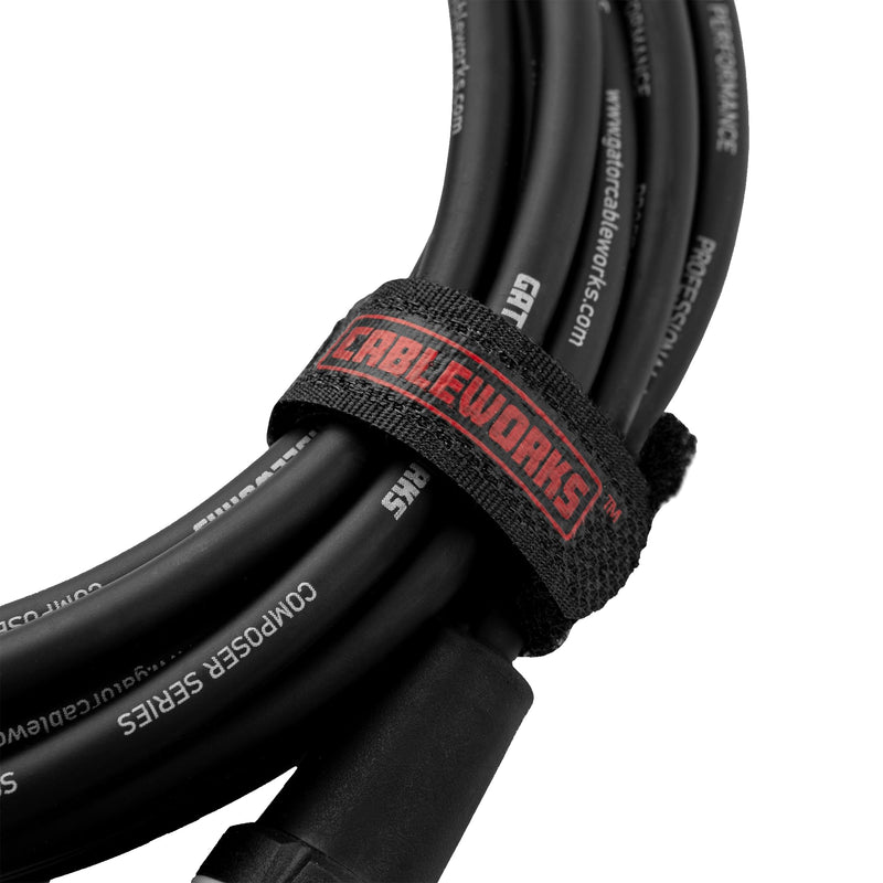 By Gator Cases Composer Series Deluxe 30 Foot XLR Microphone Cable, (GCWC-XLR-30) 30 Feet