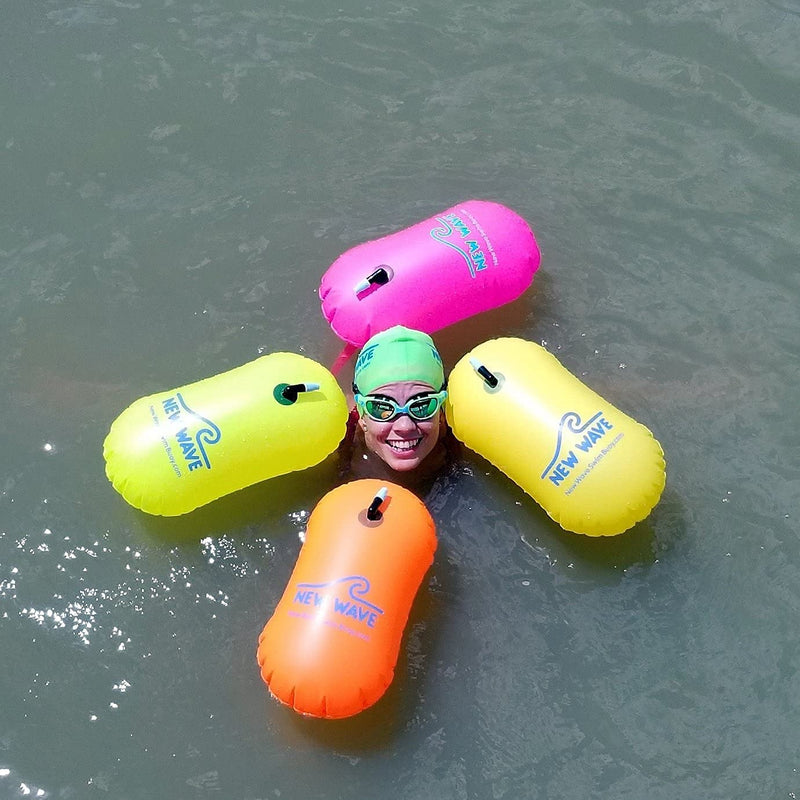 New Wave Swim Bubble and Swim Cap Bundle - Pink
