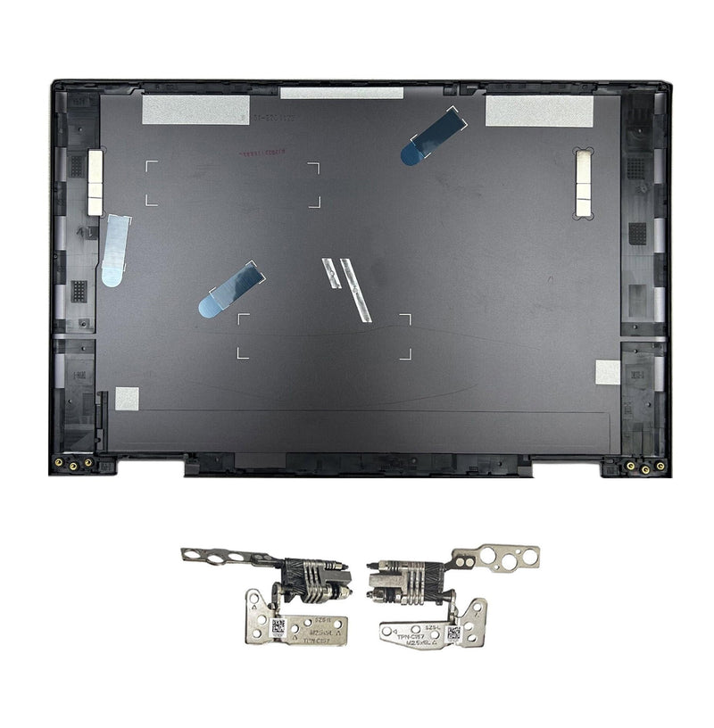 Replacement Laptop LCD Cover Back Rear Top Lid with Hinges for HP Envy 15 EW 15Z-EY 15T-EW 15-EY0023DX 15-EY0013dx 15Z-EY100 15Z-EY000 N09644-001 N09645-001 N09646-001 (Gray) Gray