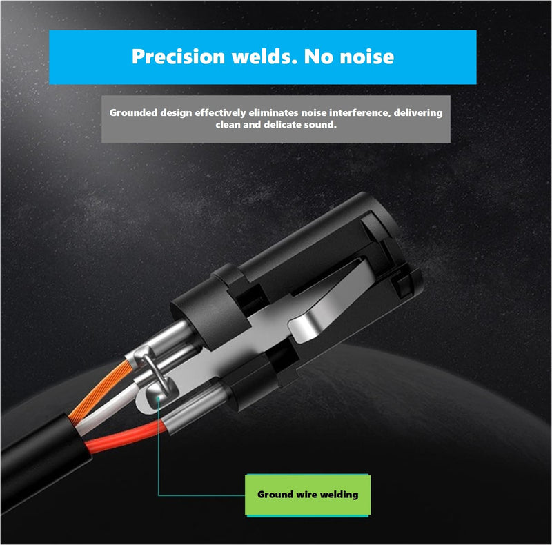 7 Pin XLR Male to Female Cable, 9.84FT Balanced Audio Extension Cord, Straight Plug XLR Connector for Sound Equipment, Mixer, Studio Recording Use 9.84 ft