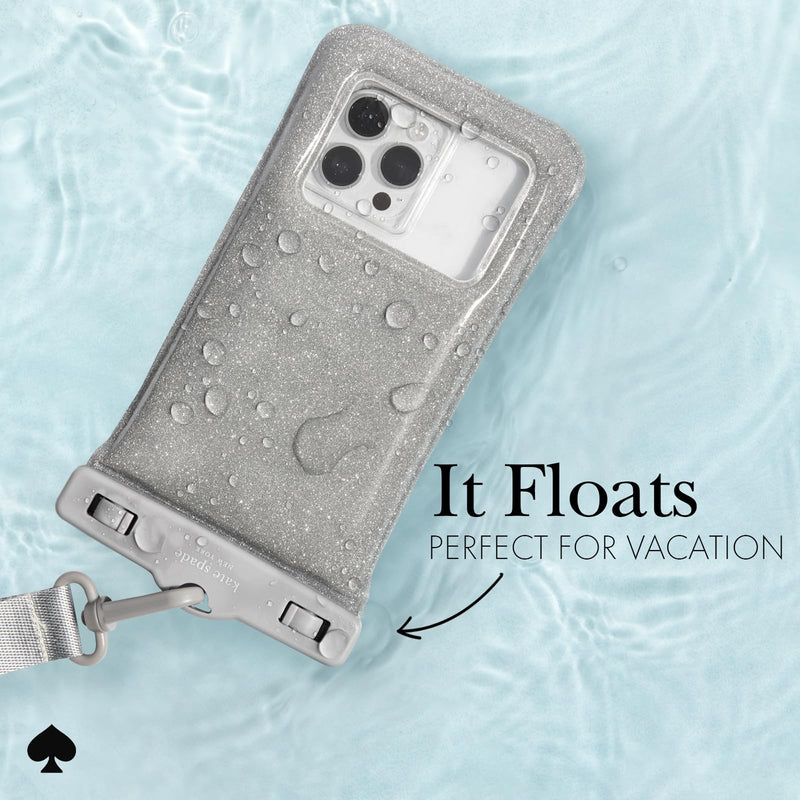 Kate Spade New York IP68 Floating Waterproof Phone Pouch - That Sparkle