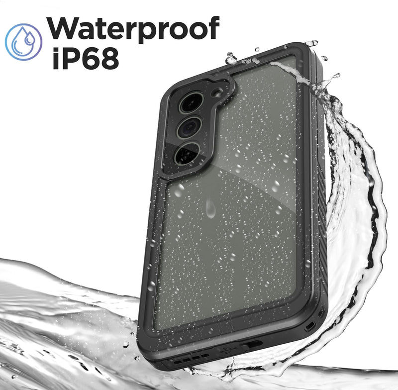 Encased Waterproof Samsung Galaxy S23 Belt Case with Phone Holster Clip and Built-in Screen Protector (IP68 Submersible) (2023 Galaxy-S23 6.1inch) (Galaxy S23)