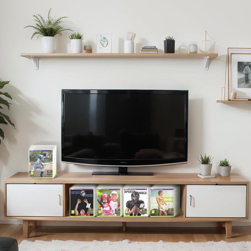 100 Pcs Clear Video Game Protectors Resealable 6.1 x 6.97 Inches Compatible with Steelbook Box, Compatible with Xbox One, Compatible with PS3 PS4 PS5 Arrow Video Criterion Collection