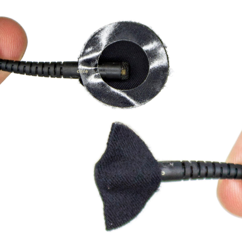 URSA Sticky Zeros: Ultra Thin Lavalier Stickies Pack of 90 24mm Microphone Stickies with 14mm Hole - Compatible with Most Lavalier Microphones & Mounts
