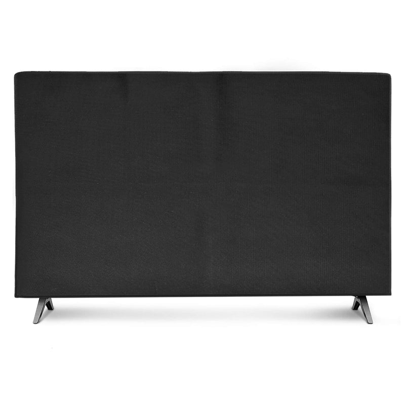 kwmobile Dust Cover for 49-50" TV - Fabric TV Display Protector for Flat Screen TVs - Black