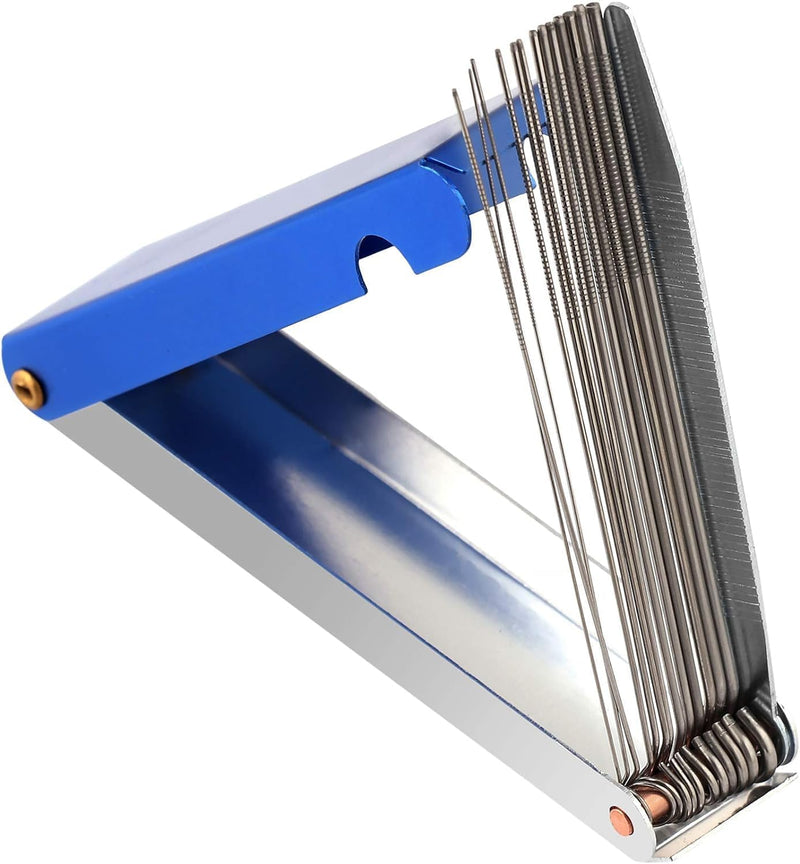 Blue Needle File Set -Guitar Nut Slotting File Saw Rods Slot Filing Set -Needle File Set Replacement Tools -Luthier Replacement Tools Tip Cleaner Files, Guitar and Bass Accessories
