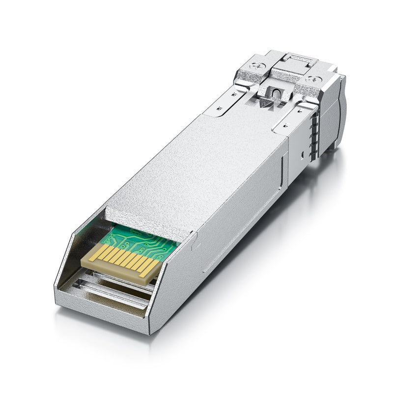 SFP+ to LC 10Gbase-LR Transceiver for Cisco SFP-10G-LR, Pack of 2 | 10G 1310nm SingleMode Module, Ideal for data center & server links, up to 10km, for Ubiquiti, Mikrotik, TP-Link etc 10G-LR