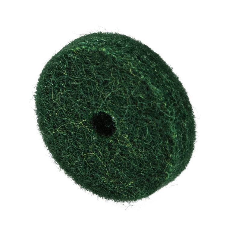 90Pcs Yootones Piano Felt Pads Accessory Washers Cushion Compatible with Keyboard Balance Front Rail Regulating Repair Parts Replacement (Green)