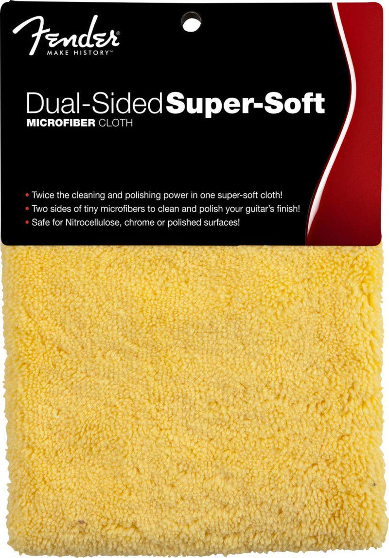 Fender Guitar Super Care Kit Bundle with Custom Shop Deluxe Guitar Care System 4 Pack, Super-Soft Dual-Sided Microfiber Cloth, and Fender Factory Microfiber Cloth Kit w/ Fender Microfiber Cloths