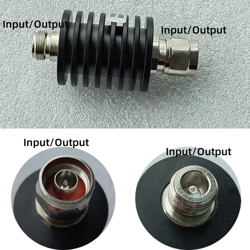 [AUSTRALIA] - BECEN 25 W N RF attenuator 3 GHz plug 1-40 dB selectable (20 dB) 