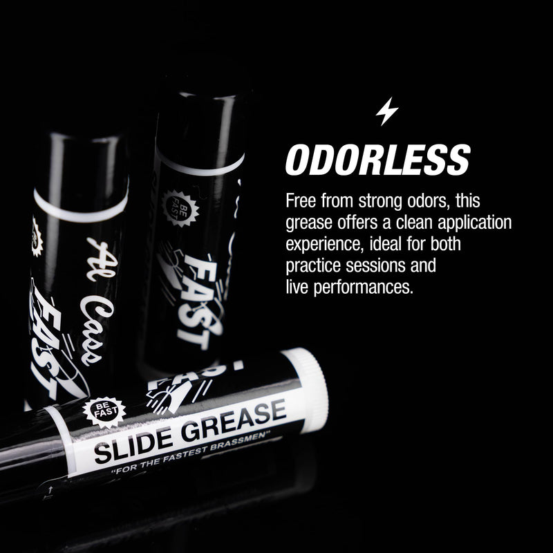 [AUSTRALIA] - Official Al Cass Slide Grease | Long-Lasting Tuning Slide Lubricant for Brass Instruments | Odorless & Non-Gumming | Made in USA (3) 3 