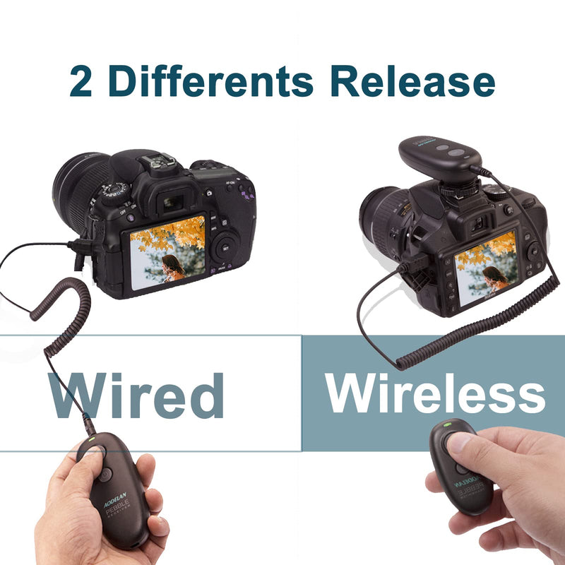 [AUSTRALIA] - Camera Wireless Remote Shutter Release, Camera Remote Control for Nikon D5000 D5100 D5200 D5300 D5500 D90 D7000 D7100 D7200 D800 D810 D850 D700 D500 D300 