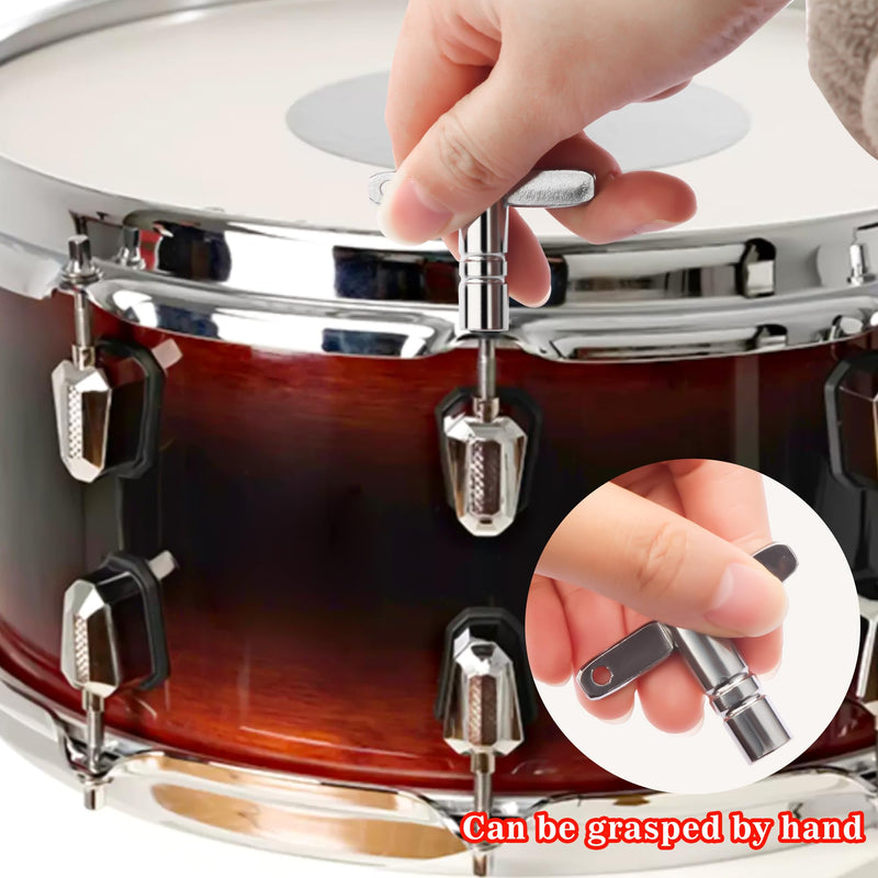 [AUSTRALIA] - YUBOLDA 4 Pack Drum Keys - Universal Tool for Tuning High Tension Drums, Includes Speed Key, Wrench Set, Multi-Tool Keychain, and Drill Bit for Perfect Tuning. 