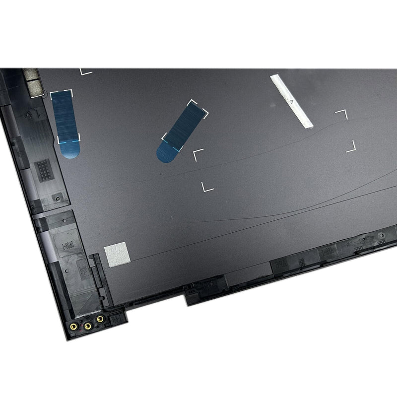 Replacement Laptop LCD Cover Back Rear Top Lid with Hinges for HP Envy 15 EW 15Z-EY 15T-EW 15-EY0023DX 15-EY0013dx 15Z-EY100 15Z-EY000 N09644-001 N09645-001 N09646-001 (Gray) Gray