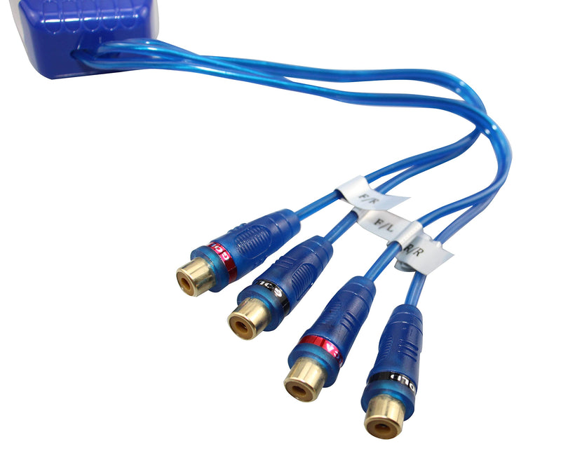 [AUSTRALIA] - 4 Channel Line Out Converter Hi to Low Level RCA Output PS4800 Car Audio Parts 