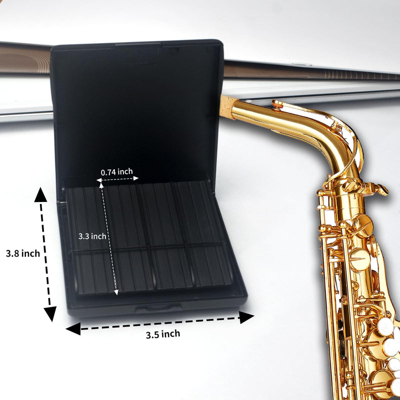 Reeds Case for Clarinet Reeds, Clarinet Reed Guard for Alto Saxophone Reed, Bass Clarient Reed (Reeds not Included)