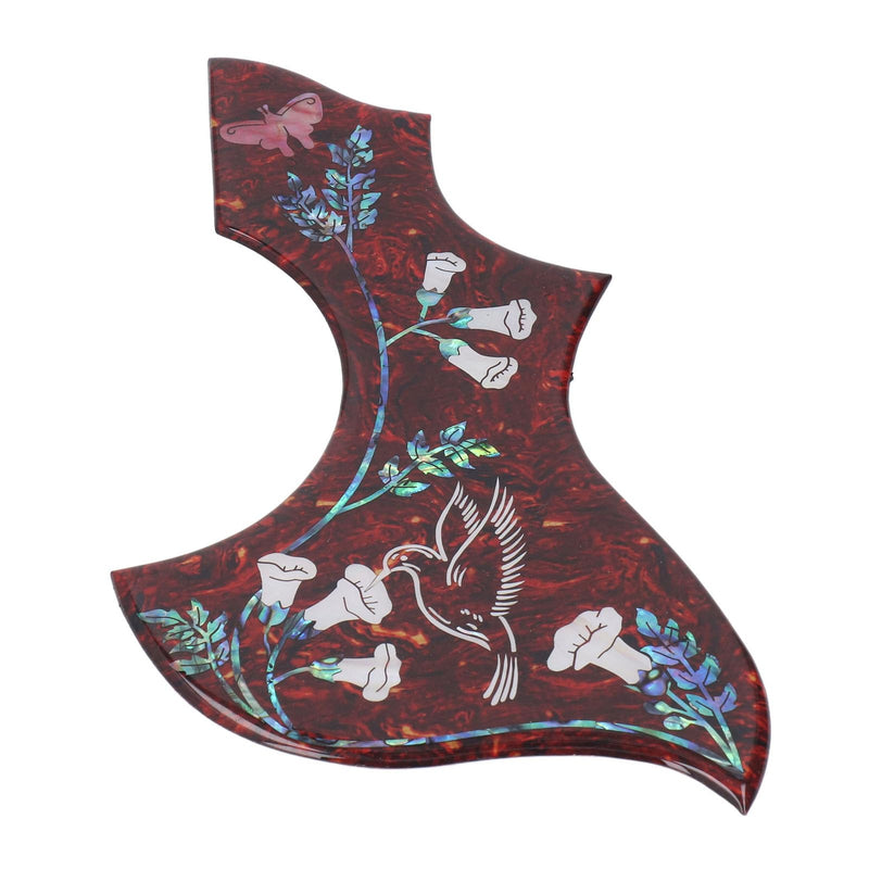 [AUSTRALIA] - Acoustic Guitar Hummingbird Pickguard, Self Adhesive Scratch Decorative Replacement Part Decorative Protective Replacement for Guitarists 