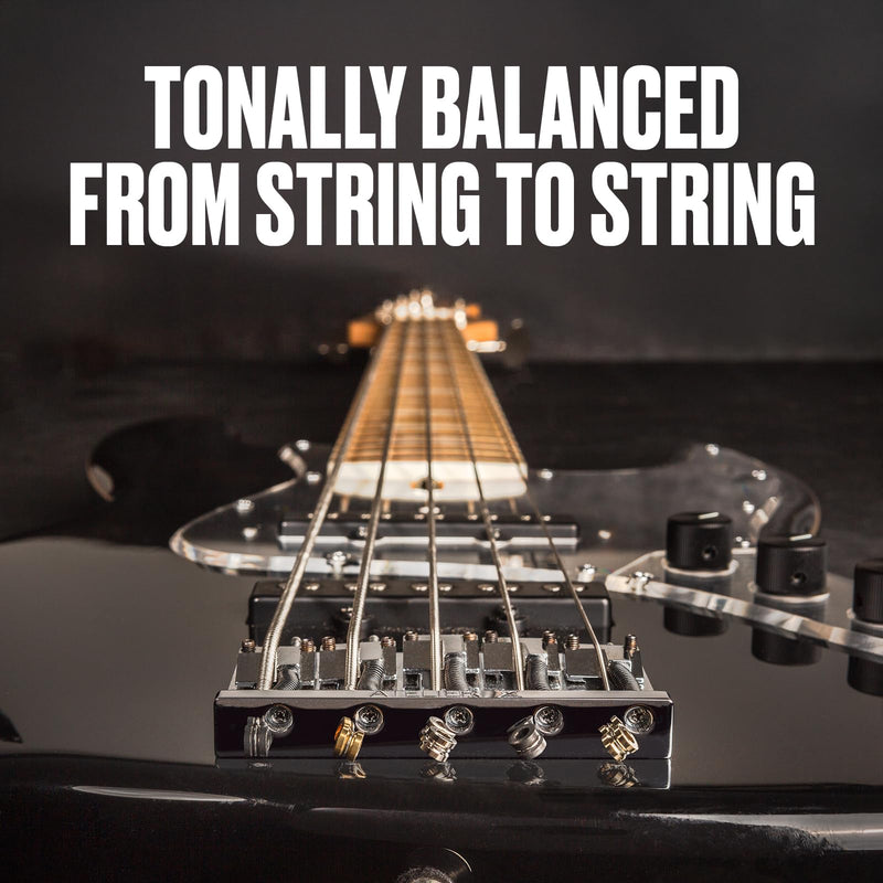 Dunlop DBSBN30130 Super Bright Bass Strings, Nickel Wound, Medium.030-.130, 6 Strings/Set 6-STRING 30-130 FULL SCALE