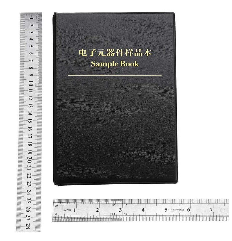 Fasizi 1% 0603 SMD Resistor Assorted Folders (0ohm - 10m Ohm) 170 Value x 50pcs = 8500pcs Sample Book