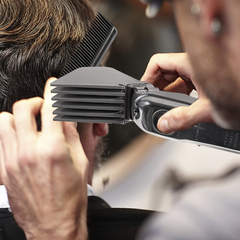 [AUSTRALIA] - AFANSO Mega Hair Clipper Guards, 8pcs Gray, Fits Most Wahl Full Size Hair Clippers (3 Inch 8pcs) 3 Inch 8 Pieces Gray 