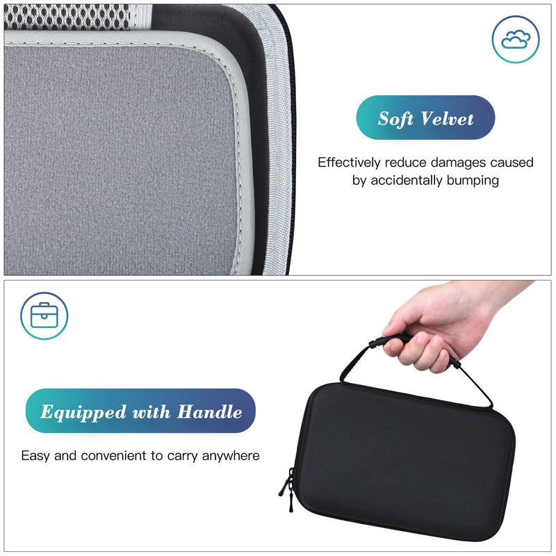 Mini PC Computer Hard Protective Case for Apple/KAMRUI/GMKtec/ACEMAGIC | for Mac mini M4 Pro,KAMRUI GK3Plus/AK1 PLUS/Pinova P2,GMKtec G10/M5 Plus Ultra,ACEMAGIC Vista V1 N97,Beelink S12 S13 Pro/SER5