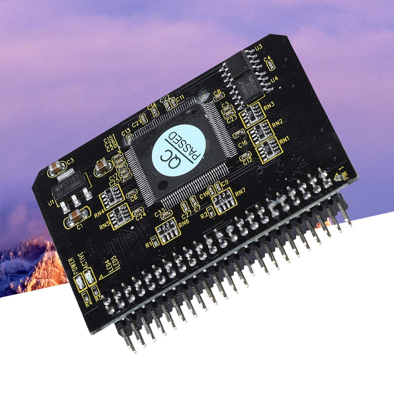 ASHATA SD to IDE Adapter, TF Memory Card to IDE 44Pin Male Adapter Support DMA and Ultra DMA Mode