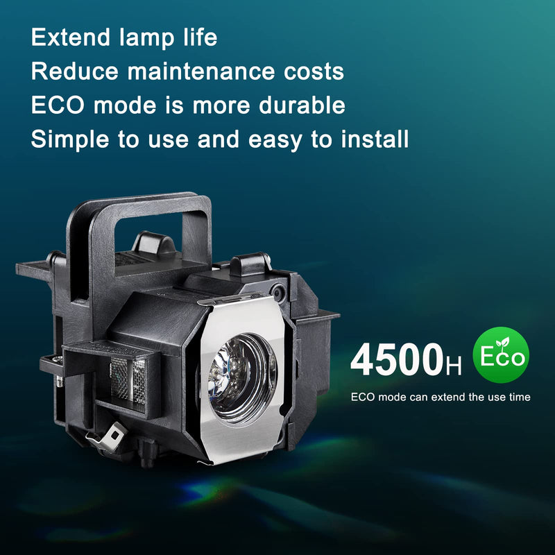 YOSUN Replacement lamp for epson-elplp49-v13h010l49 Powerlite Home Cinema 8350 8345 8500ub 8700ub 8100 6100 6500ub Replacement Projector lamp Bulb, with Housing ELP49