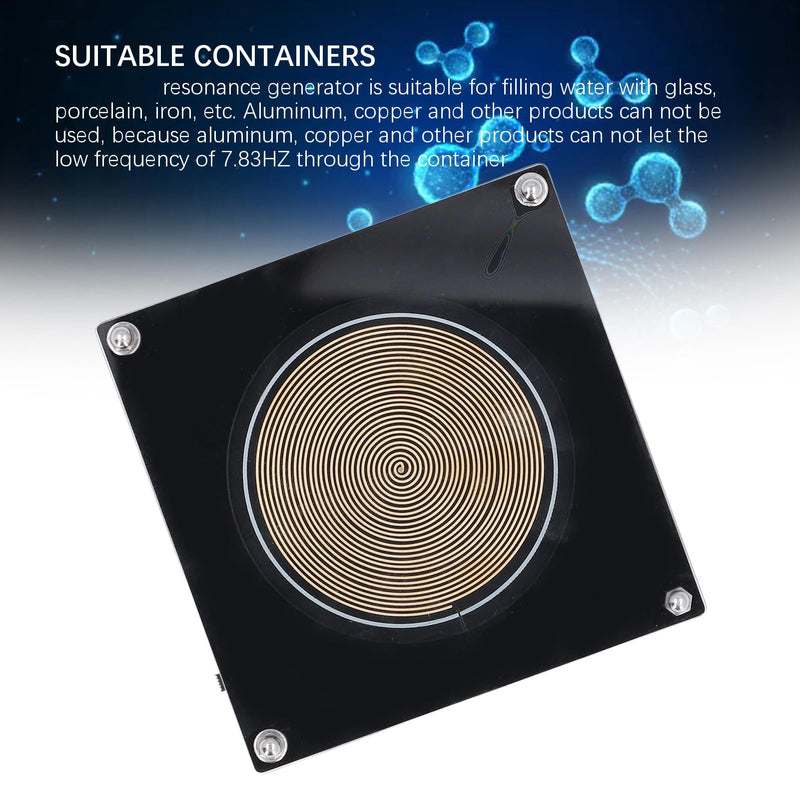 Schu Mann Resonance Generator 7.83 Hz Ultra Low Frequency Impulator Resonator Generator 7.83 Hz Resonator Waves Adjustable Sine USB Drive with Indicator