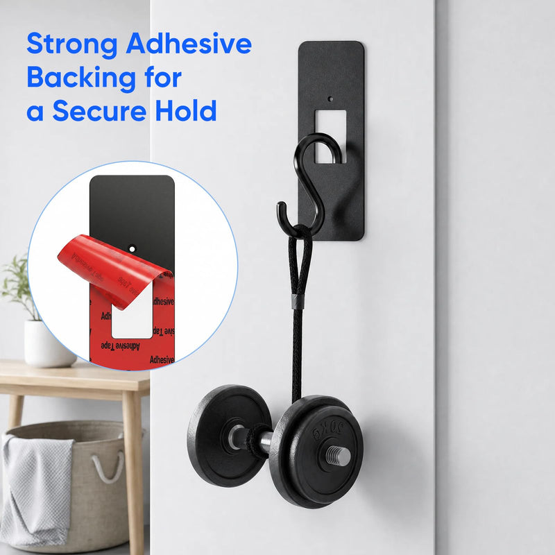 No Drill Mount for Ring Battery Doorbell/Plus/Pro (2nd Gen 2026 Release), Adhesive Mounting Bracket for Ring Camera Doorbell, Metal Doorbell Wall Holder for Apartments/Office/Rental, Easy to Install