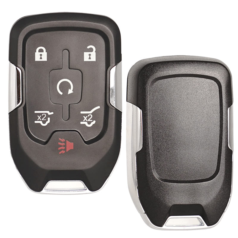 Replacement Car Key Fob Smart Proximity Keyless Entry Remote Control Compatible for GMC Yukon XL Denali Chevy Suburban Tahoe 2015 2016 2017 2018 2019 2020 HYQ1AA ‎13580804 315MHz Self-Programmable