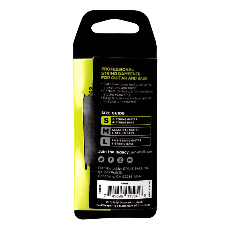 Ernie Ball Fretwrap by Gruv Gear, Small (P09612)