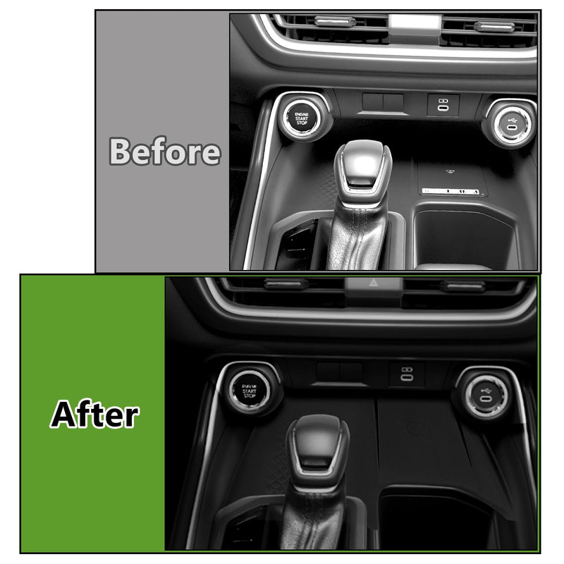Wireless Charging Anti-Slip Mat for Grand Highlander 2024 2025, Black Silicone Protective Pad Liners for Grand Highlander Accessories