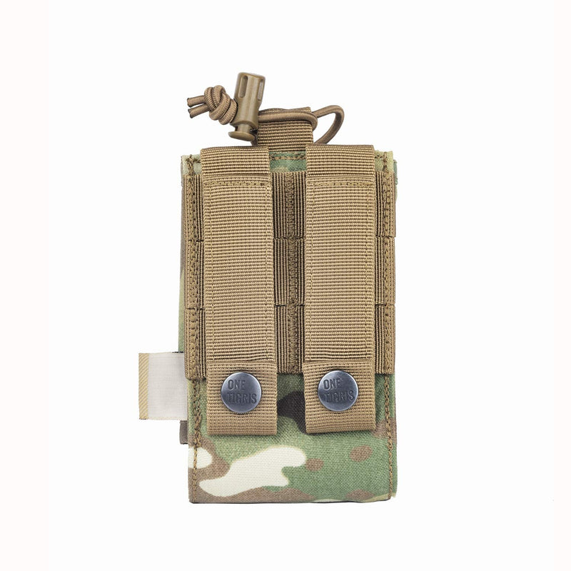 OneTigris Radio Holster for BaoFeng UV-5R BF-F8HP Nylon MOLLE Pouch for Walkie Talkie Multicam 1