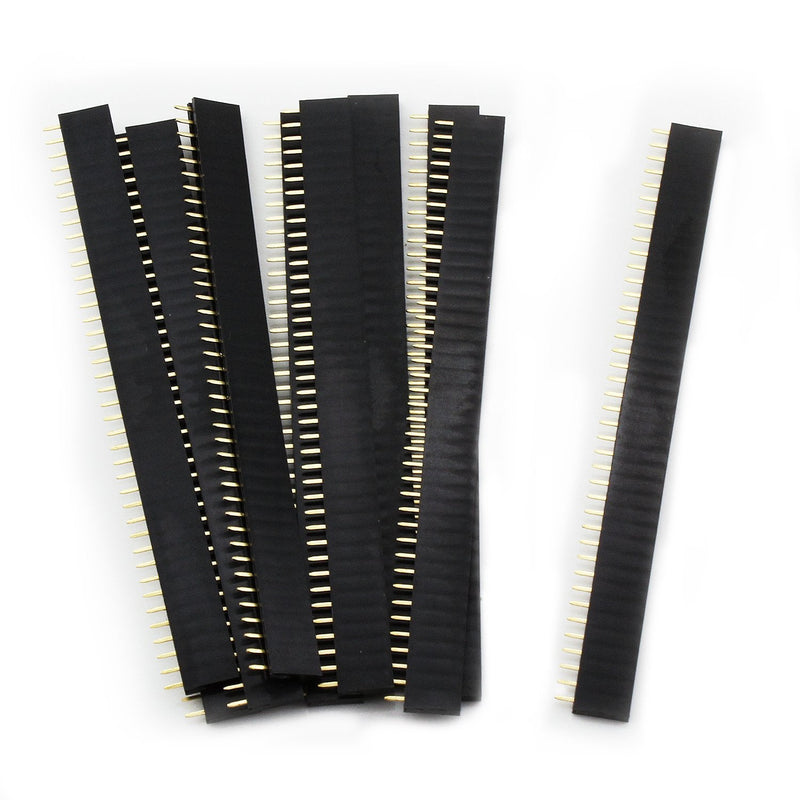 Aussel Pack of 60 Way PCB Board 40 Pin Male Female and Right Angle Header Connector (PIN-3 60 Pieces)
