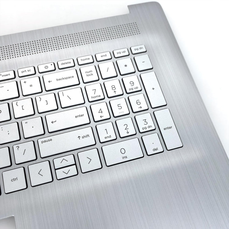 Upper Case Palmrest with Backlit US Keyboard for HP 17-CN 17-CP | Fit for HP 17-CN0xxx/17-CN1xxx/17-CN2xxx,17-CP0xxx/17-CP1xxx/17-CP2xxx,17T-CN000/300 and 17Z-CP000/100/300,P/N M50456-001