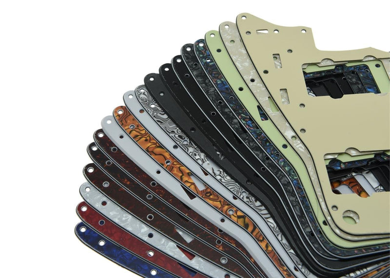 [AUSTRALIA] - Dopro American Vintage Jazzmaster Guitar Pickguard Scratch Plate JM Pickguard with Screws for FD Vintage Jazzmaster Black 3 Ply (BWB) Black 3 Ply (BWB) 