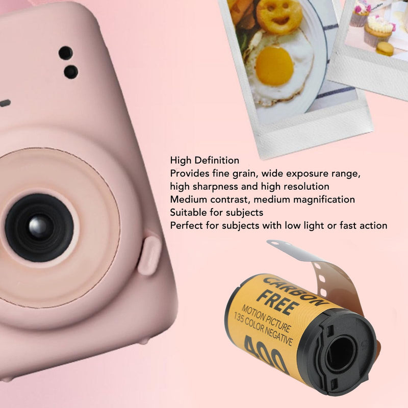 Tbest Office Pliescra Color Film Iso 320‑400 35Mm Fine Grain Wide Exposure Latitude Hd Color Negative Film for 135 36 Sheet (36 Sheet)