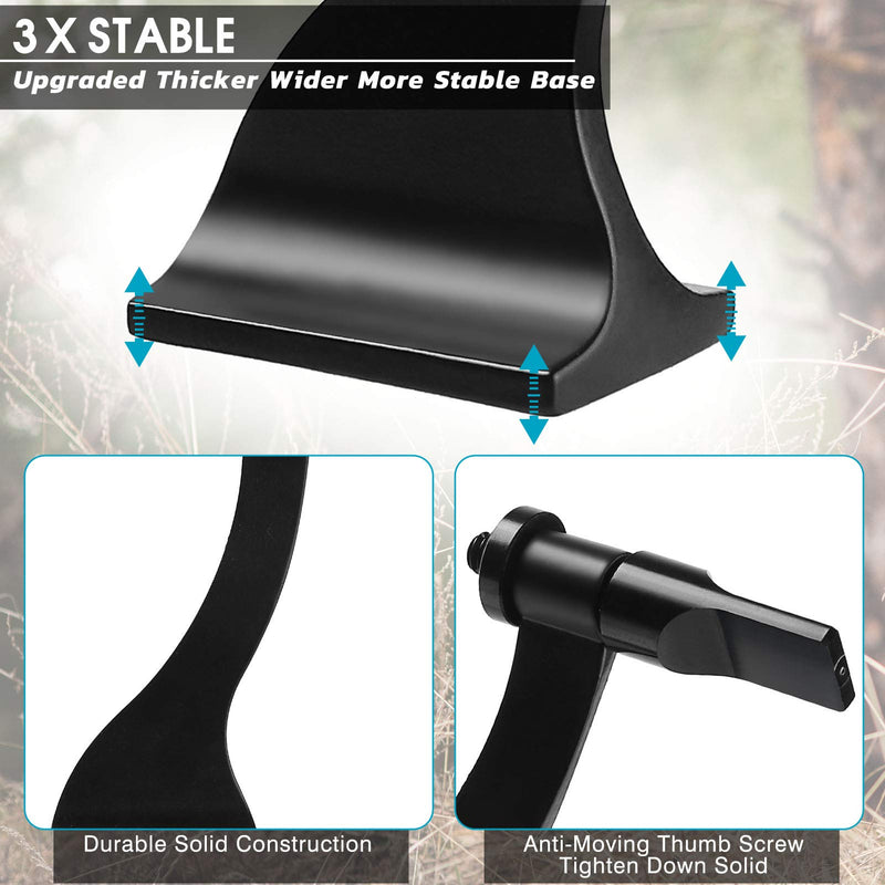 Binocular Tripod Adapter, Binocular Mount 1/4 Inch Threading Mount Aluminium,Tripod Adapter for Bird Watching, Safari Sports Events, Optics Uni-Adaptor Tripod