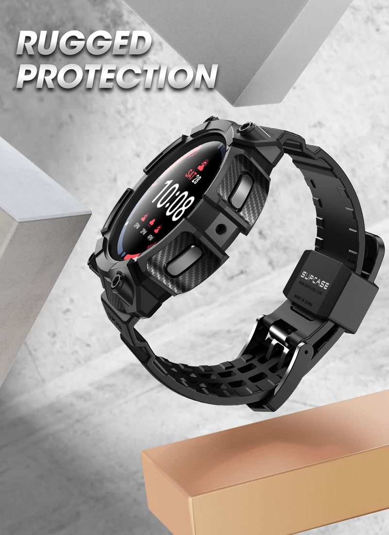 SUPCASE Unicorn Beetle Pro Designed for Galaxy S23 Plus Case & Galaxy Watch 5 Pro 45mm Band (Black)