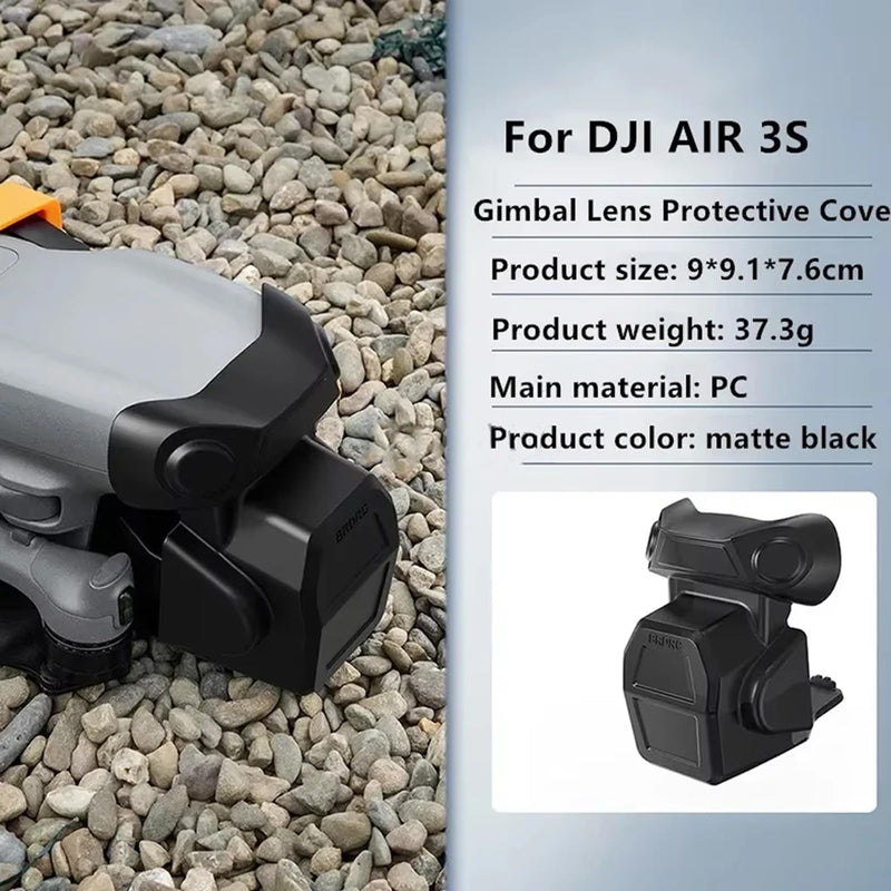 [AUSTRALIA] - Lens Cover Gimbal Protector for DJI Air 3S Drone, Air 3S Lens Protector Lens Cap Dust Cover Accessories 
