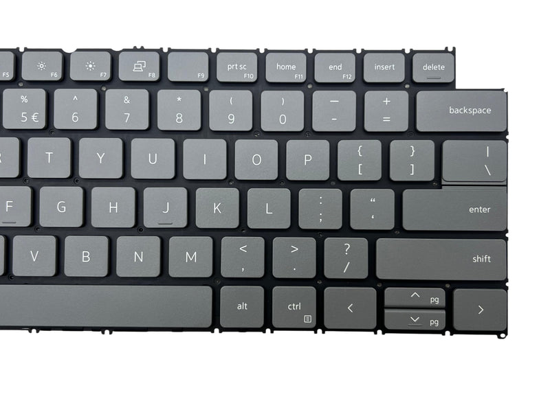 New Laptop with Keyboard US Layout for DELL Inspiron 13 5310 5320 Vostro 14Pro 5410 5420 5415 5418 5430 Latitude 3320 3330 E3420 2-in-1 3420 3430 P144G with Screwdriver (Grey with Backlight) Grey with backlight